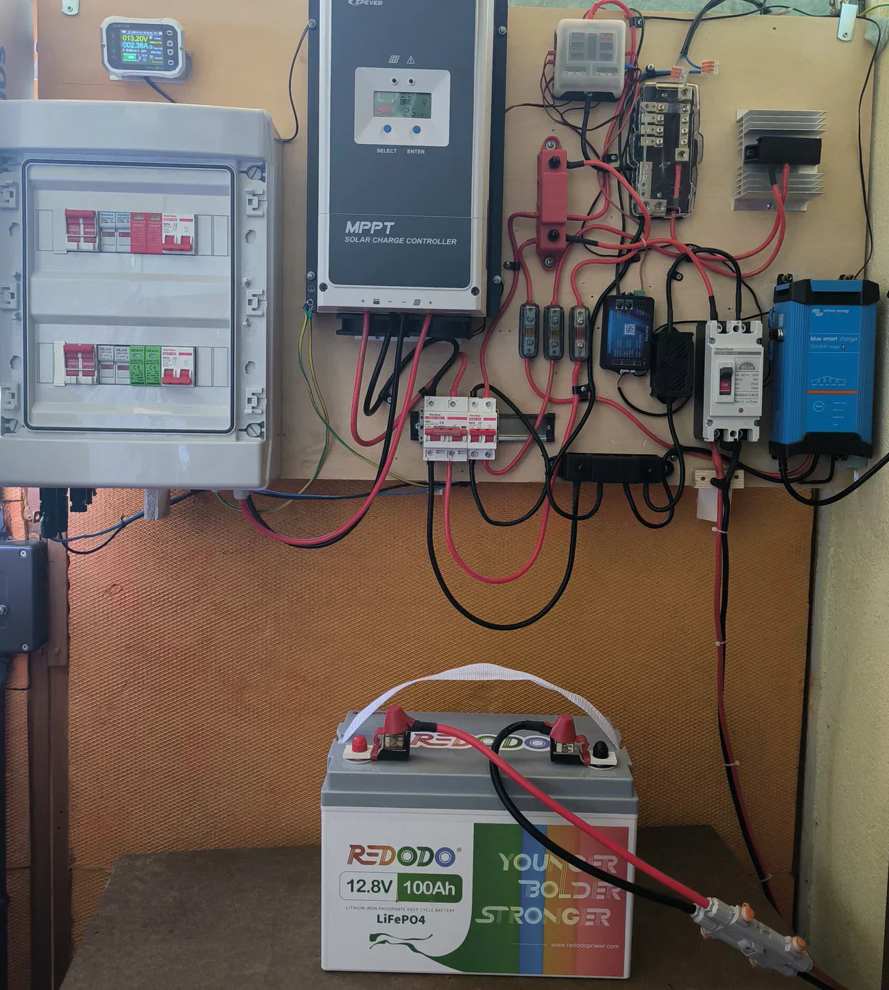 Redodos Photovoltaic Systems and LiFePO4 Batteries for solar