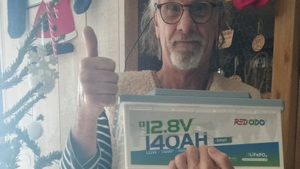 Jacques Vernet's Experience with Redodo 12V 140Ah Bluetooth Battery