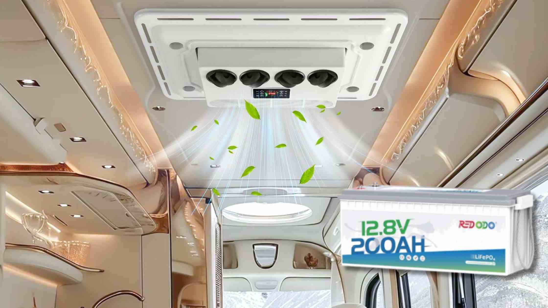 a 200Ah Battery Run an Air Conditioner