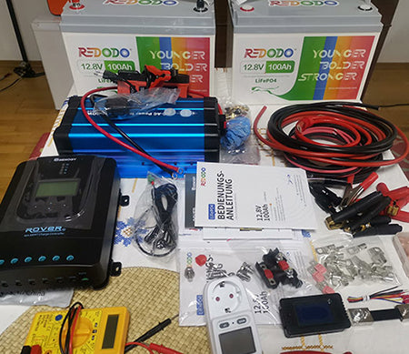 How To DIY A Solar Power Station for Solar Beginners? Circuit Diagram