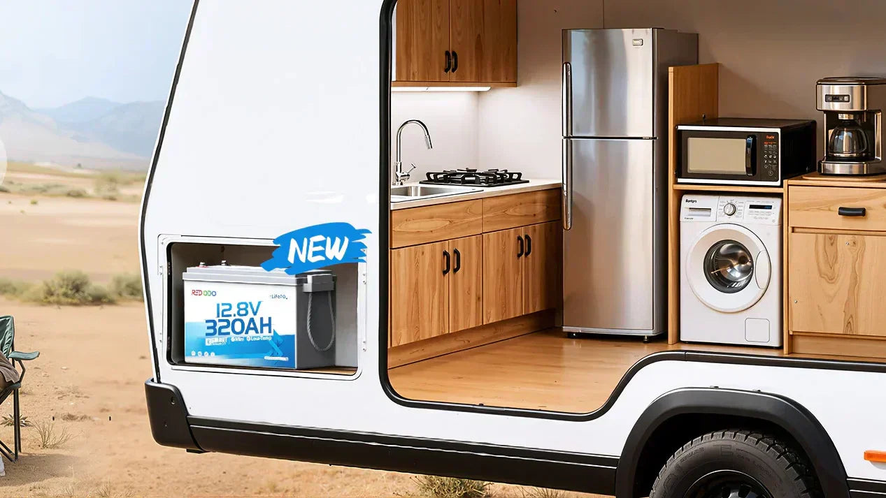 Redodo 12V 320Ah Mini Battery Review: 4kWh Power for Multi-Day RV Camping