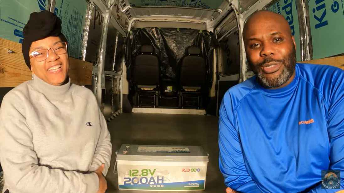 Level Up Our Van Life with Redodo 200Ah LiFePO4 Battery