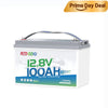 【$183 After Subscription】 Redodo 12V 100Ah Group 31 Bluetooth Lithium Battery | Real-Time Battery Monitoring | For RV, Marine, Solar