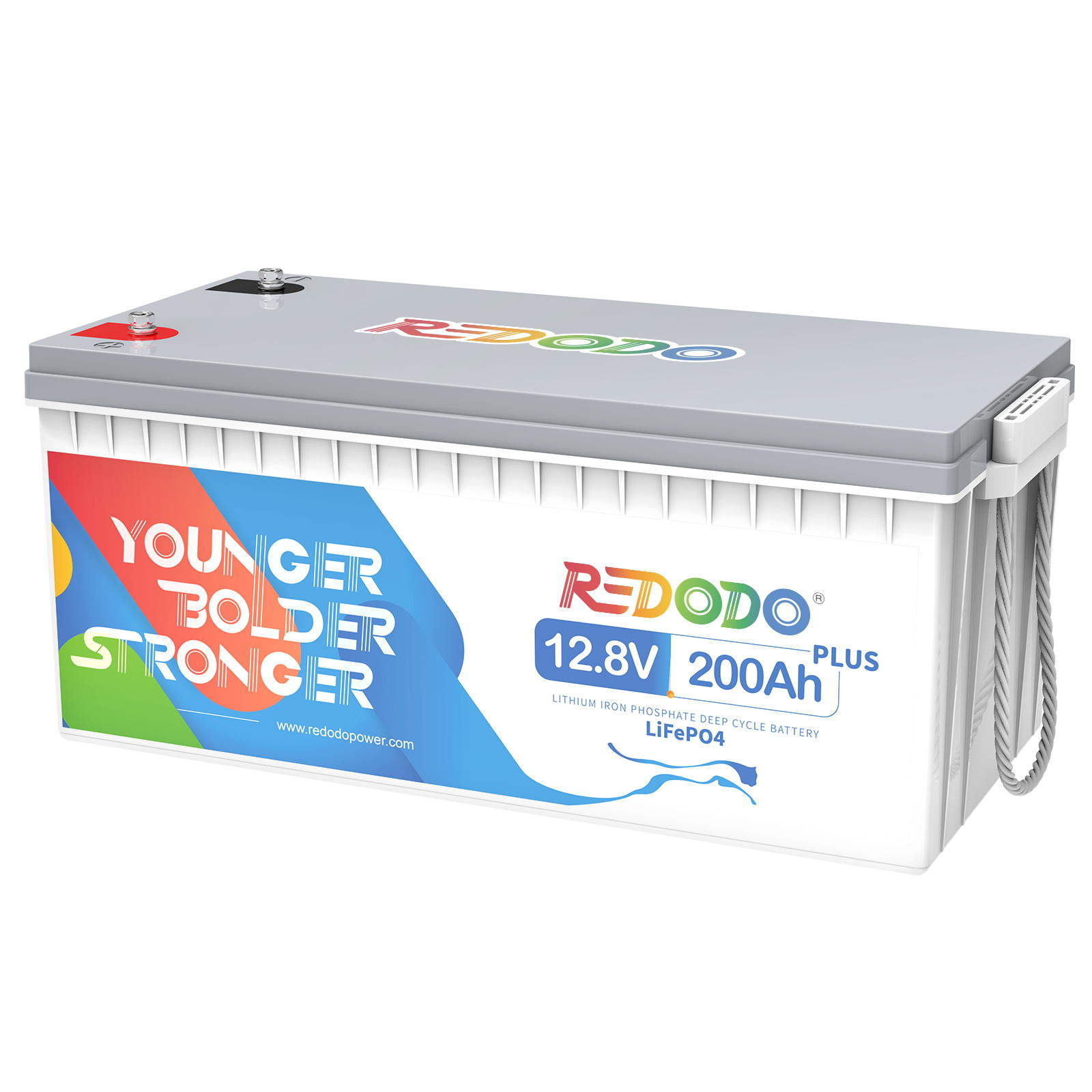 Like New】Redodo 12V 200Ah Plus LiFePO4 Battery