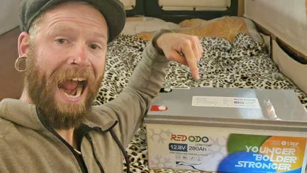 Independence on the Road: My Experience with REDODO 12V 280Ah Batteries