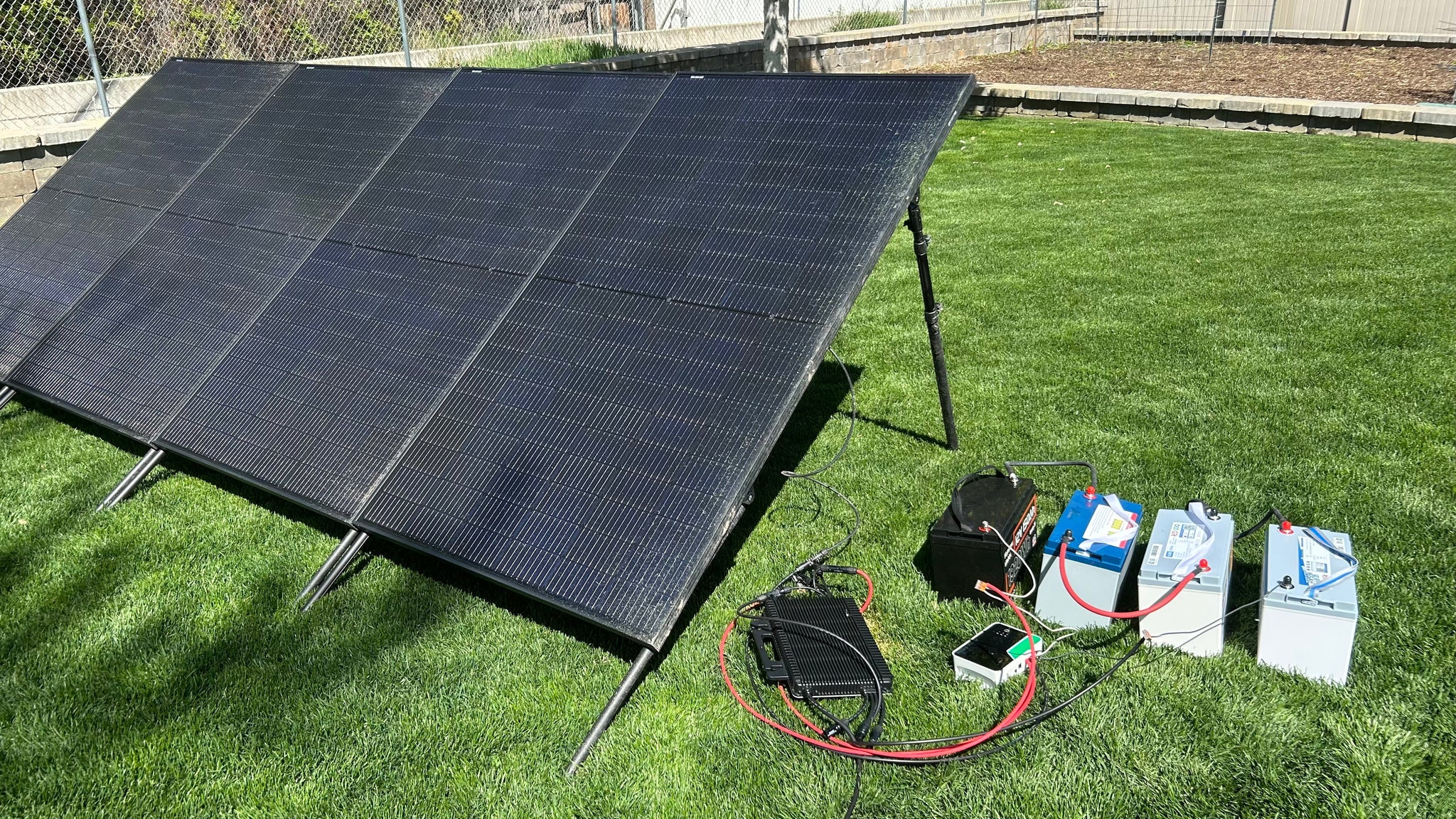 DIY Off-Grid Solar System with Lithium Batteries