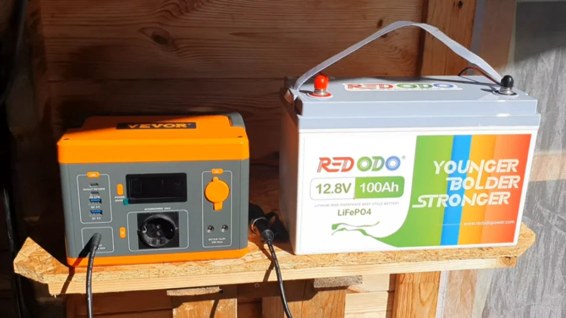 LiFePO4 Battery to Power or Extend Portable Power Station