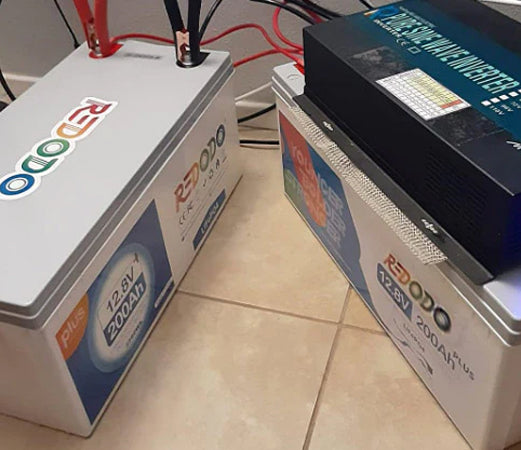 Redodo solar lithium RV battery
