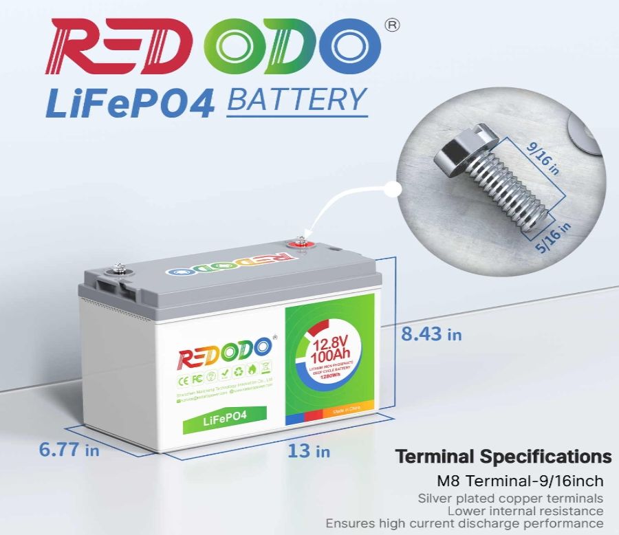 Redodo 12V 100Ah Lithium Batteries Comparison