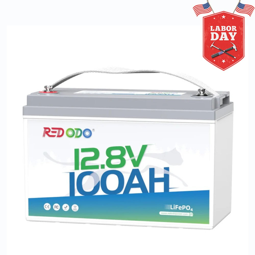 ⚡[Final $197] Redodo 12V 100Ah LiFePO4 Lithium Battery | Best Budget | For RV, Solar, Trolling Motor