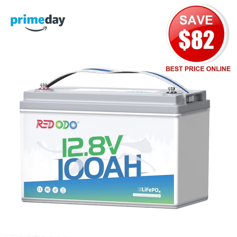 ⚡Redodo 12V 100Ah LiFePO4 Lithium Battery | Best Budget | For RV, Solar, Trolling Motor