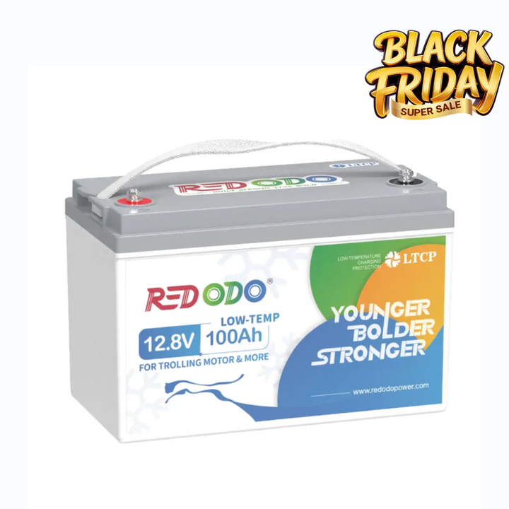 Redodo 12V 100Ah trolling motor lithium battery