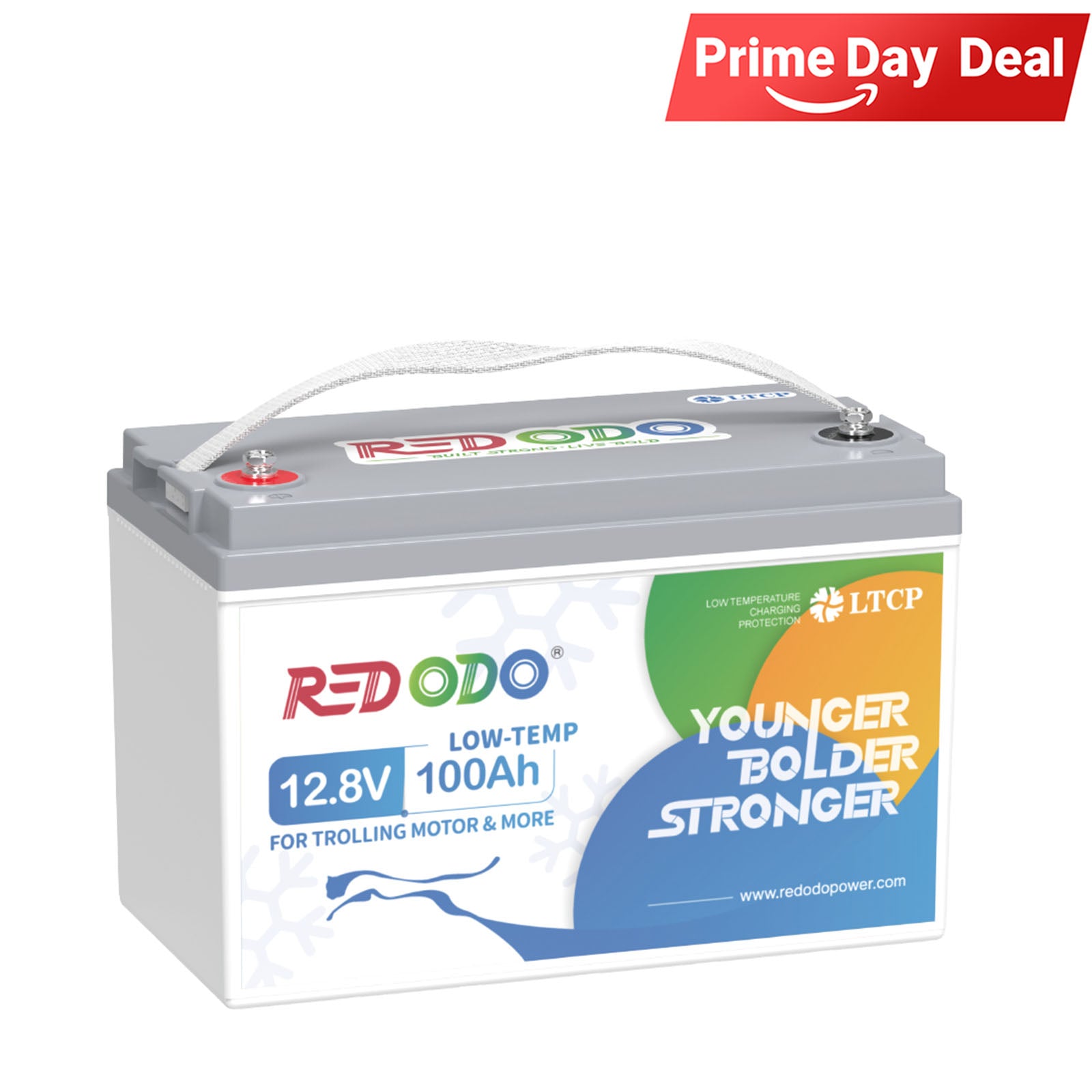 ⚡[$199 after Sign-Up] Redodo 12V 100Ah Lithium Trolling Motor Battery With Low Temp Protection