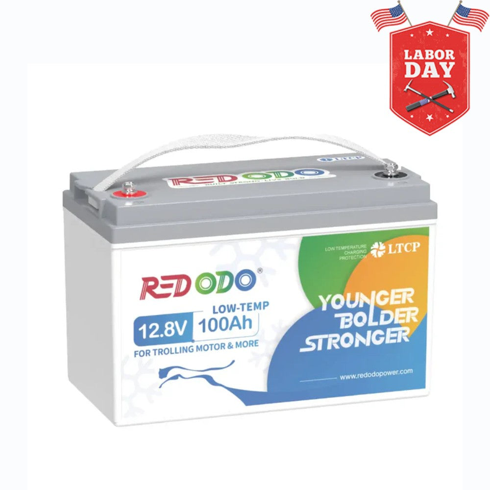 ⚡[Final $209] Redodo 12V 100Ah Lithium Trolling Motor Battery With Low Temp Protection