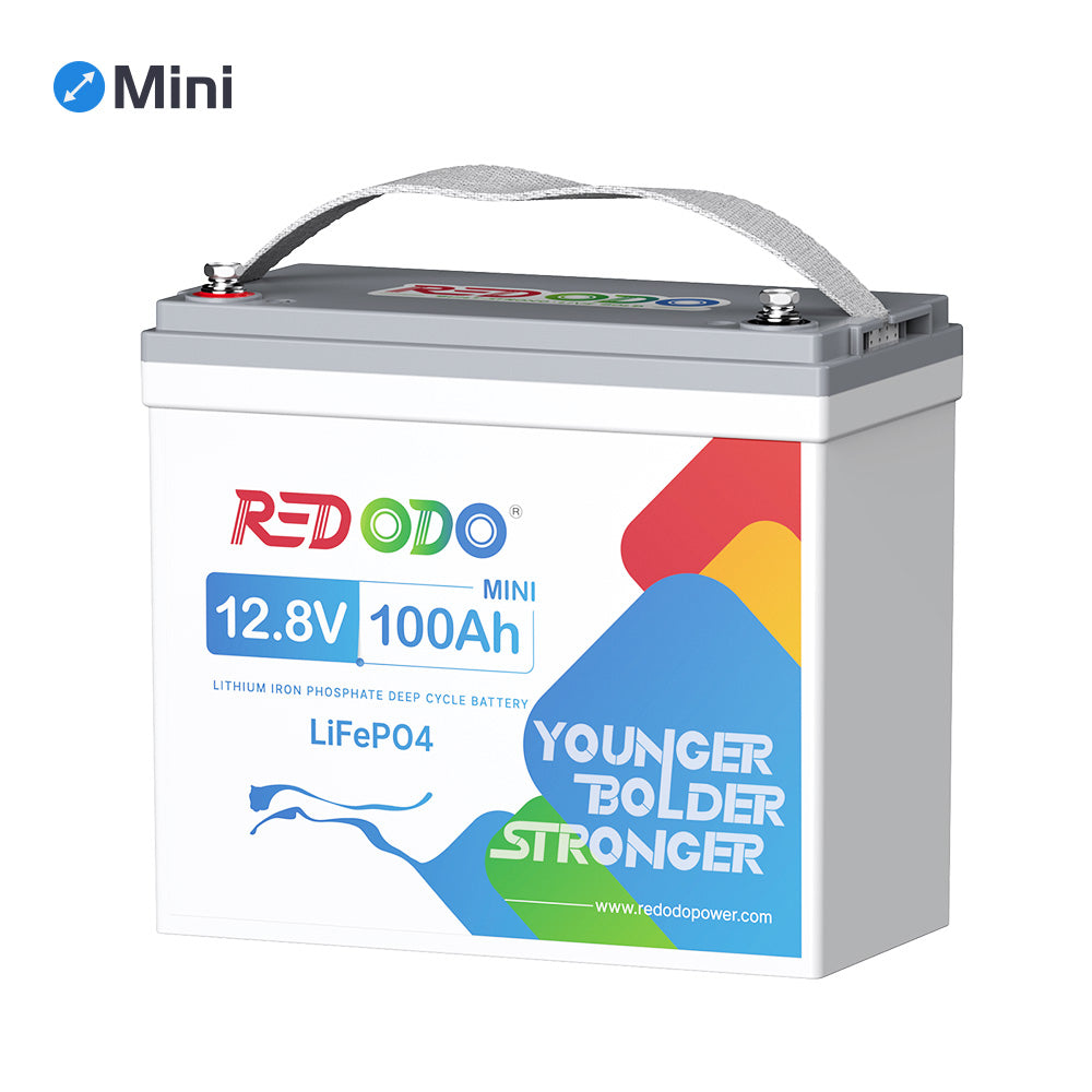 12V 100Ah Mini LiFePO4 - the Smallest Lithium Battery