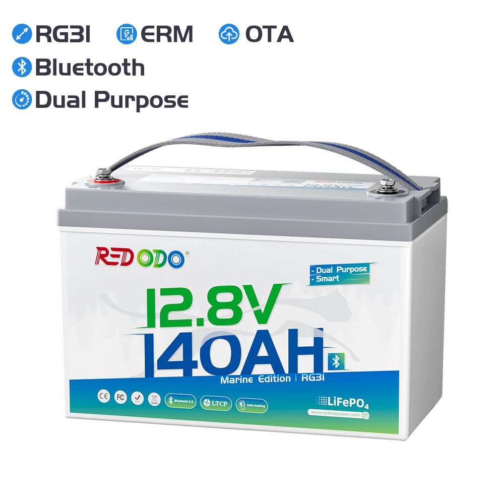12V 140Ah Group 31 Marine Battery