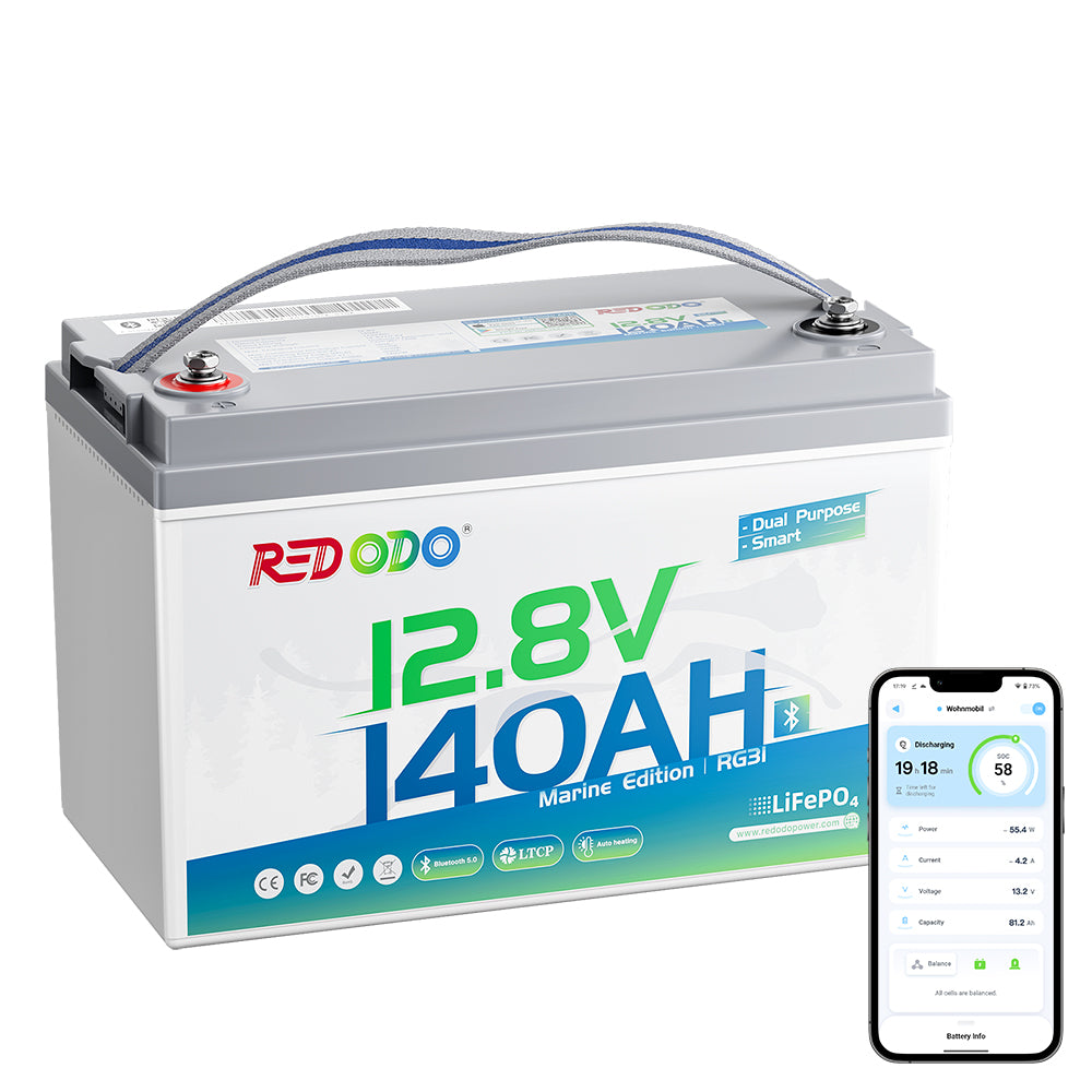 12V 140Ah Dual Purpose Marine Battery