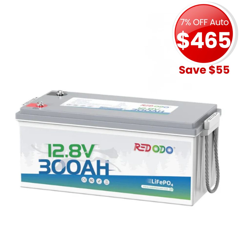 🔥[Final $465] Redodo 12V 300Ah Lithium LiFePO4 Battery | Replaces 6*12V 100Ah AGM Batteries | RV, Marine, Solar