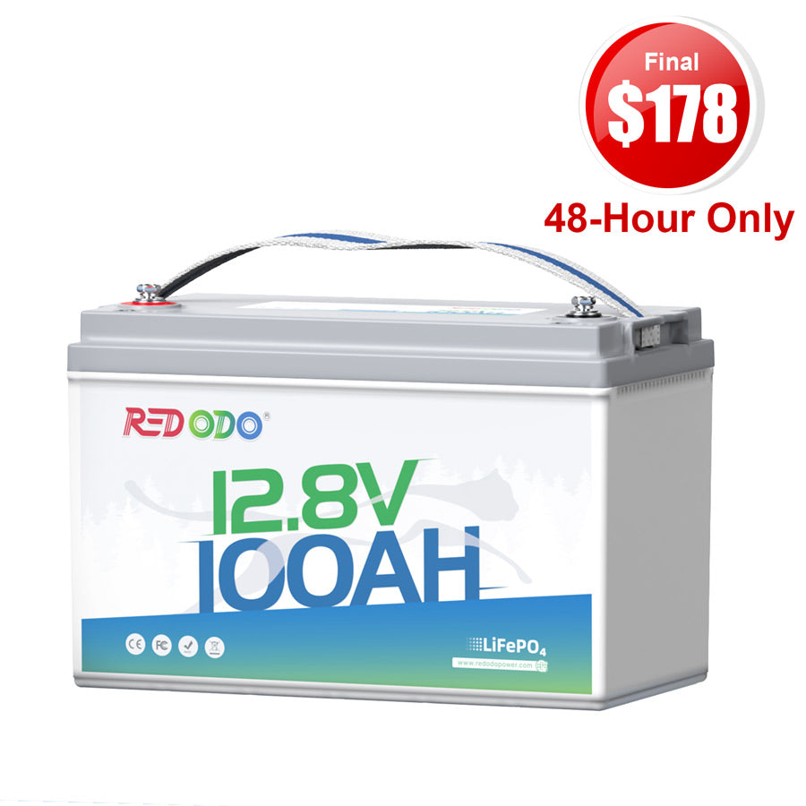 【Best Budget】Redodo 12V 100Ah LiFePO4 Lithium Battery | Best Budget | For RV, Solar, Trolling Motor