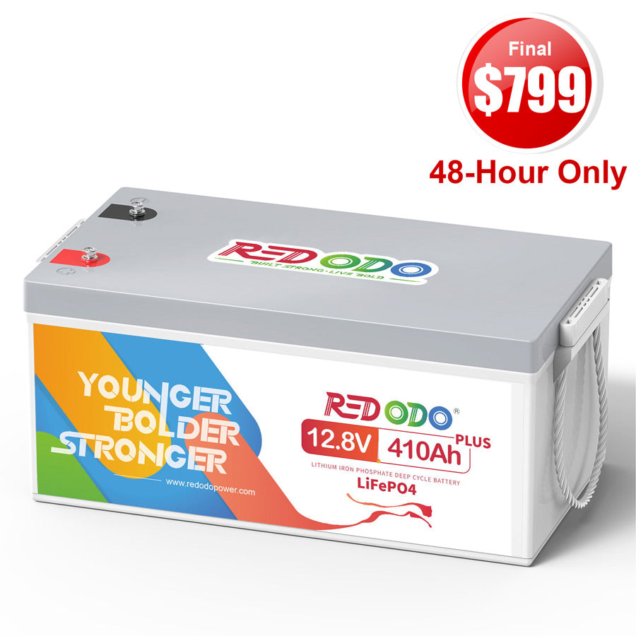 【Final $799】 Redodo 12V 410Ah Lithium LiFePO4 Battery | King of Power | Marine, RV, Solar Home
