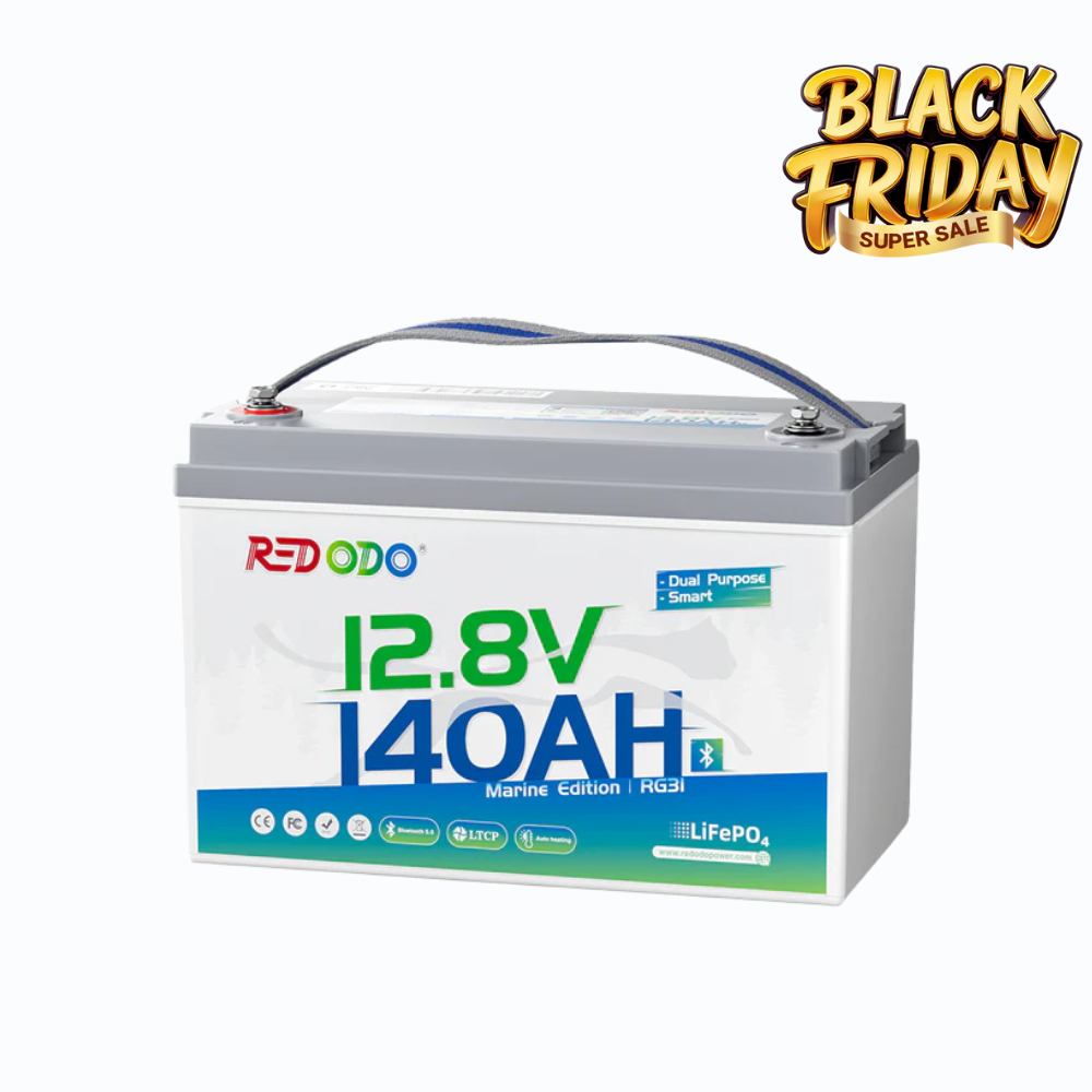 【Final $451】Redodo 12V 140Ah Dual Purpose Marine Battery, 1000 CCA | For Marine, Trolling Motor, RV