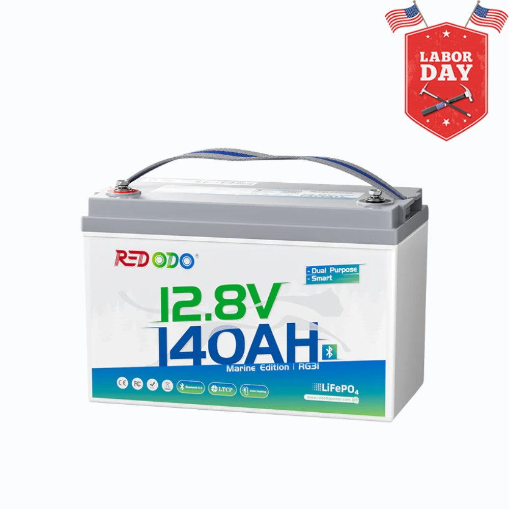 ⚡[Final $474] Redodo 12V 140Ah Dual Purpose Marine Battery, 1000 CCA | For Marine, Trolling Motor, RV