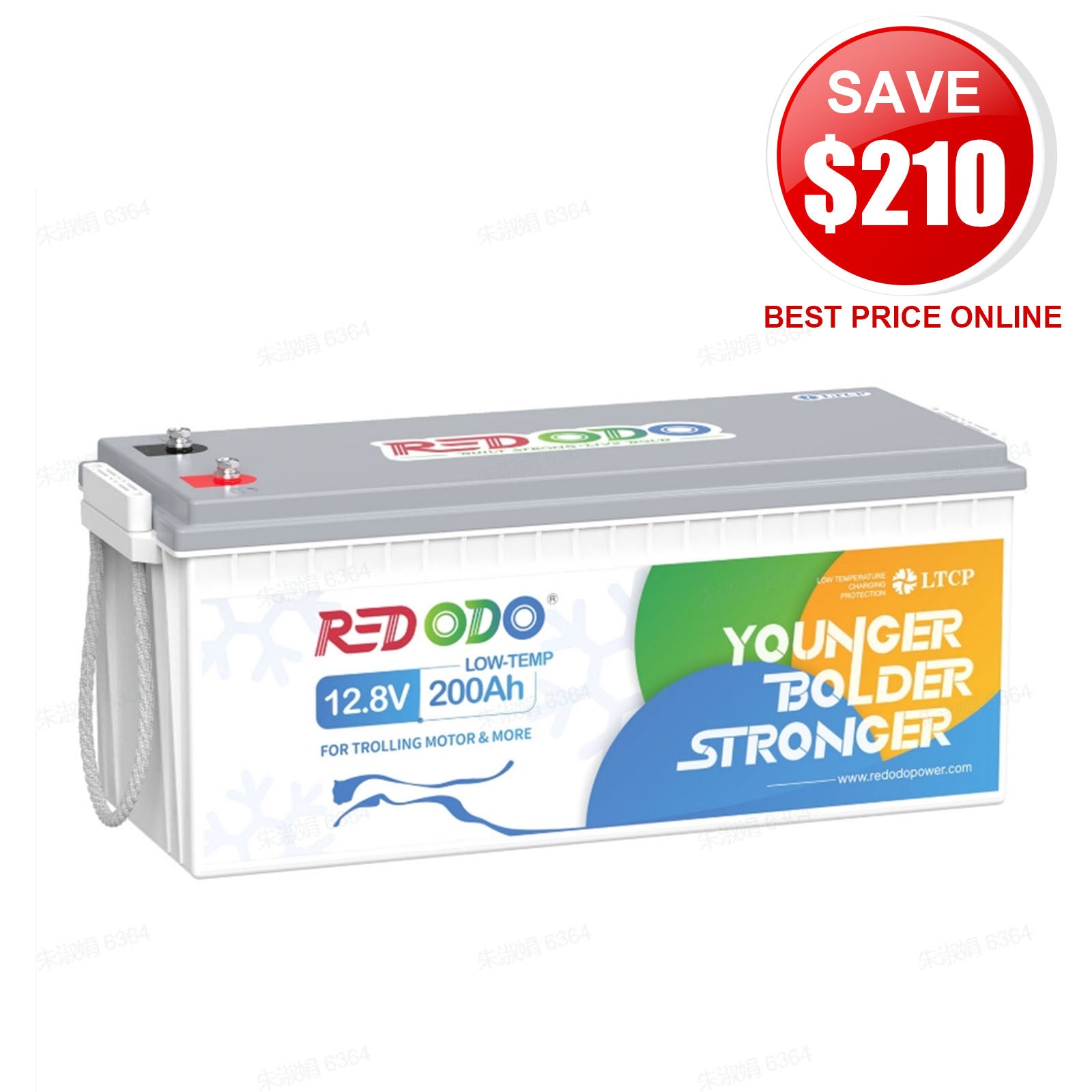 ⚡Redodo 12V 200Ah Low Temp Lithium Battery | 1280W Load Power | For RV, Solar, Off-Grid