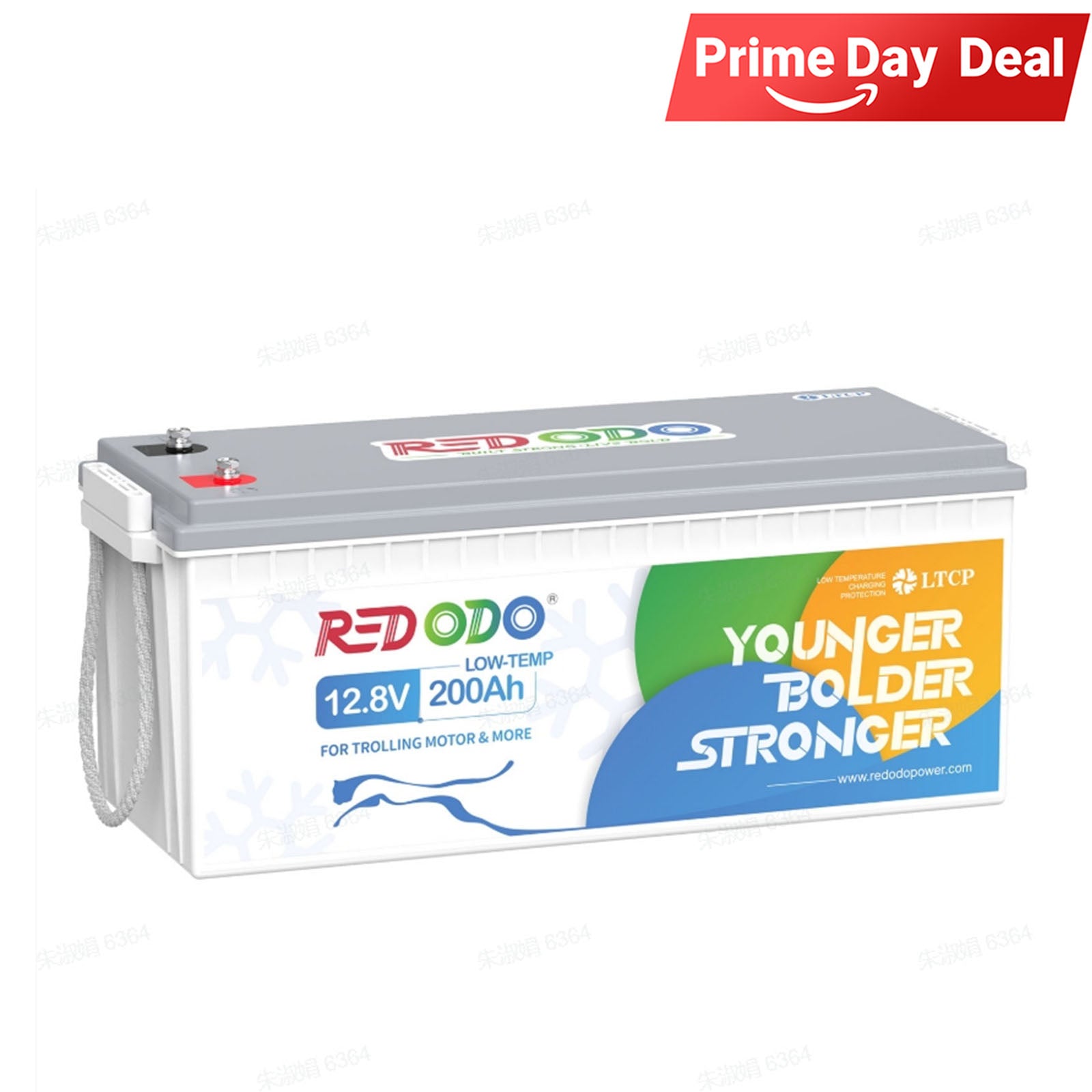⚡[$370 after Sign-Up] Redodo 12V 200Ah Low Temp Lithium Battery | 1280W Load Power | For RV, Solar, Off-Grid