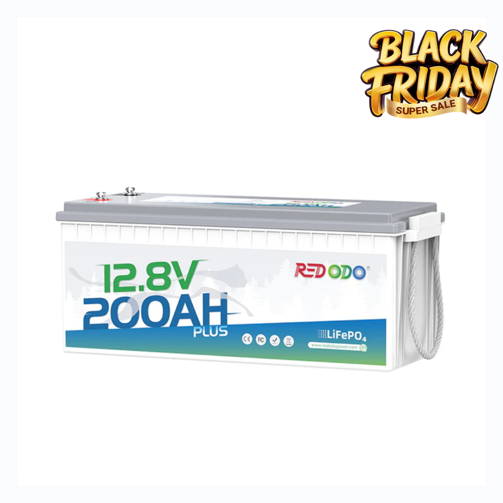 【Final $380】Redodo 12V 200Ah Plus Deep Cycle Battery | 2560W Load Power | For Solar Home, RV, Marine