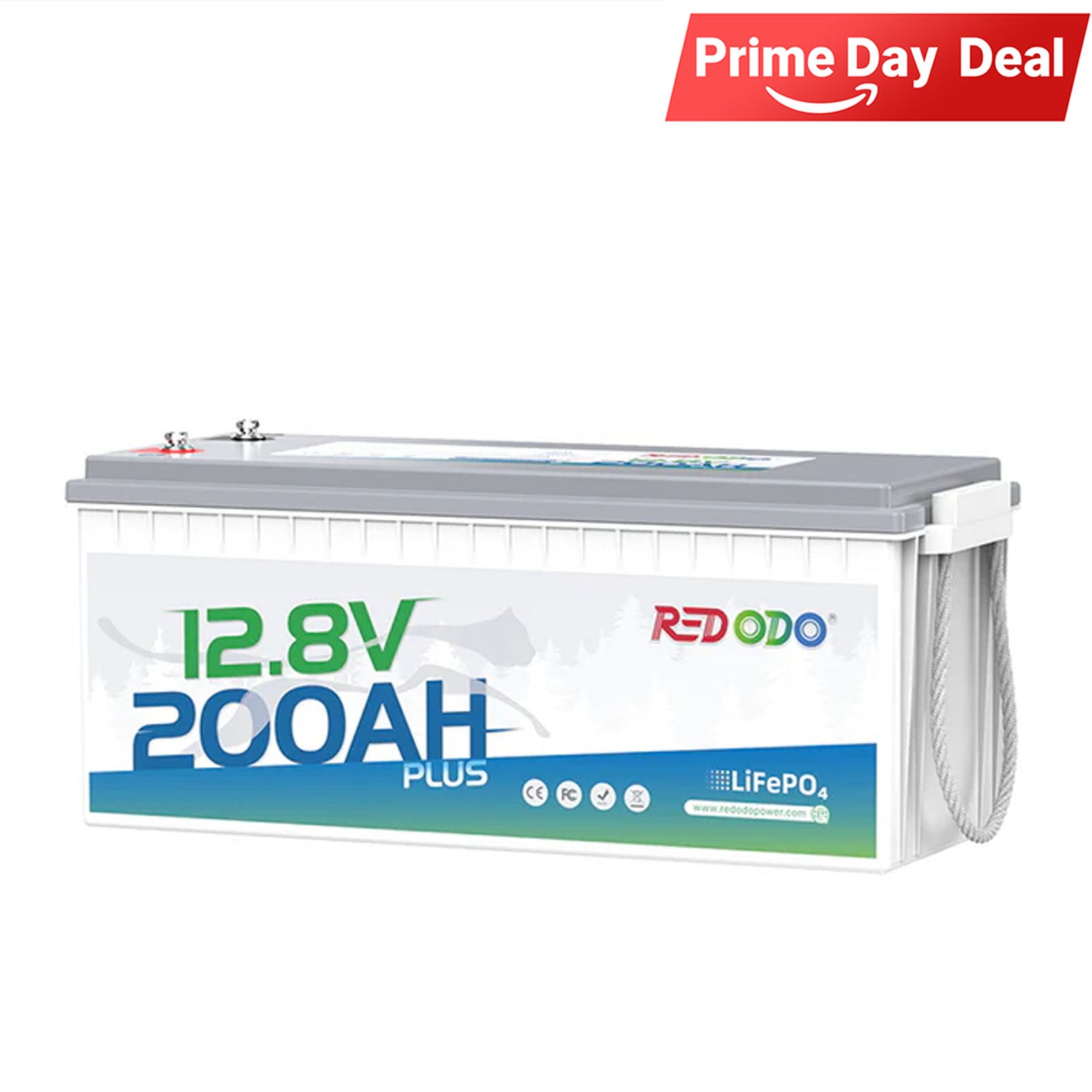 ⚡[Final $388] Redodo 12V 200Ah Plus Deep Cycle Battery | 2560W Load Power | For Solar Home, RV, Marine
