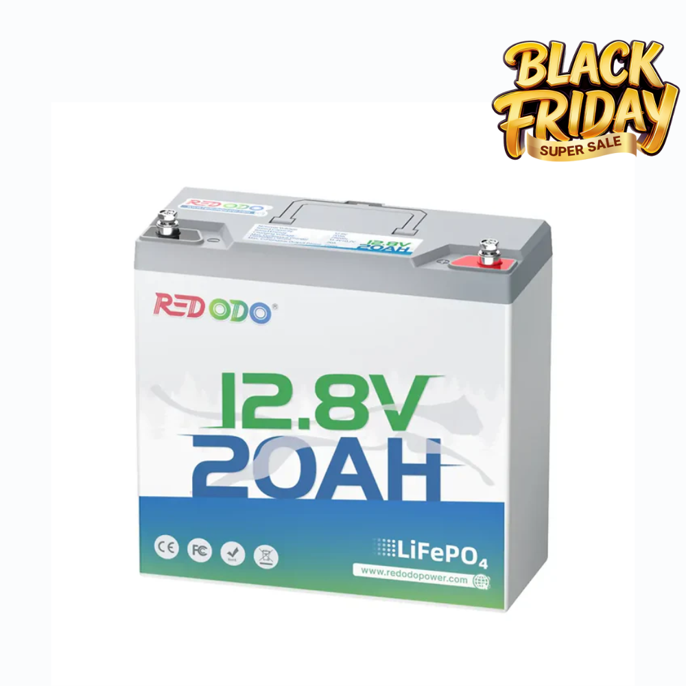 Redodo 12V 20Ah Lithium Battery | For Outdoor Camping, Fish Finders, Camping Gear, Amateur Radios