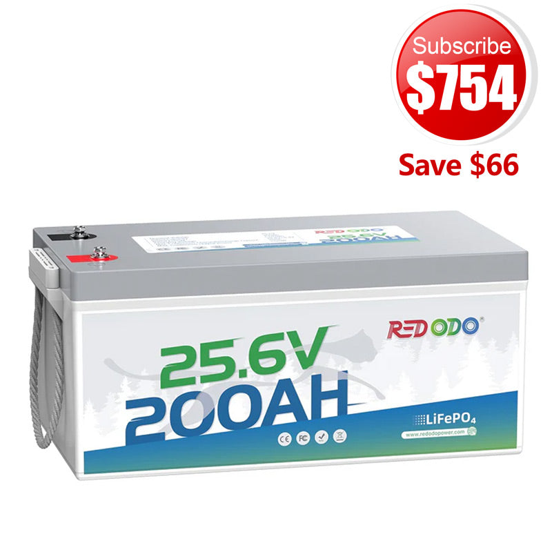 🔥【Pre-Order】Redodo 24V 200Ah LiFePO4 Lithium Battery | Marine, Solar Home, Home Back up