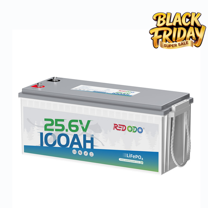 Redodo 24V 100Ah lifepo4 lithium battery