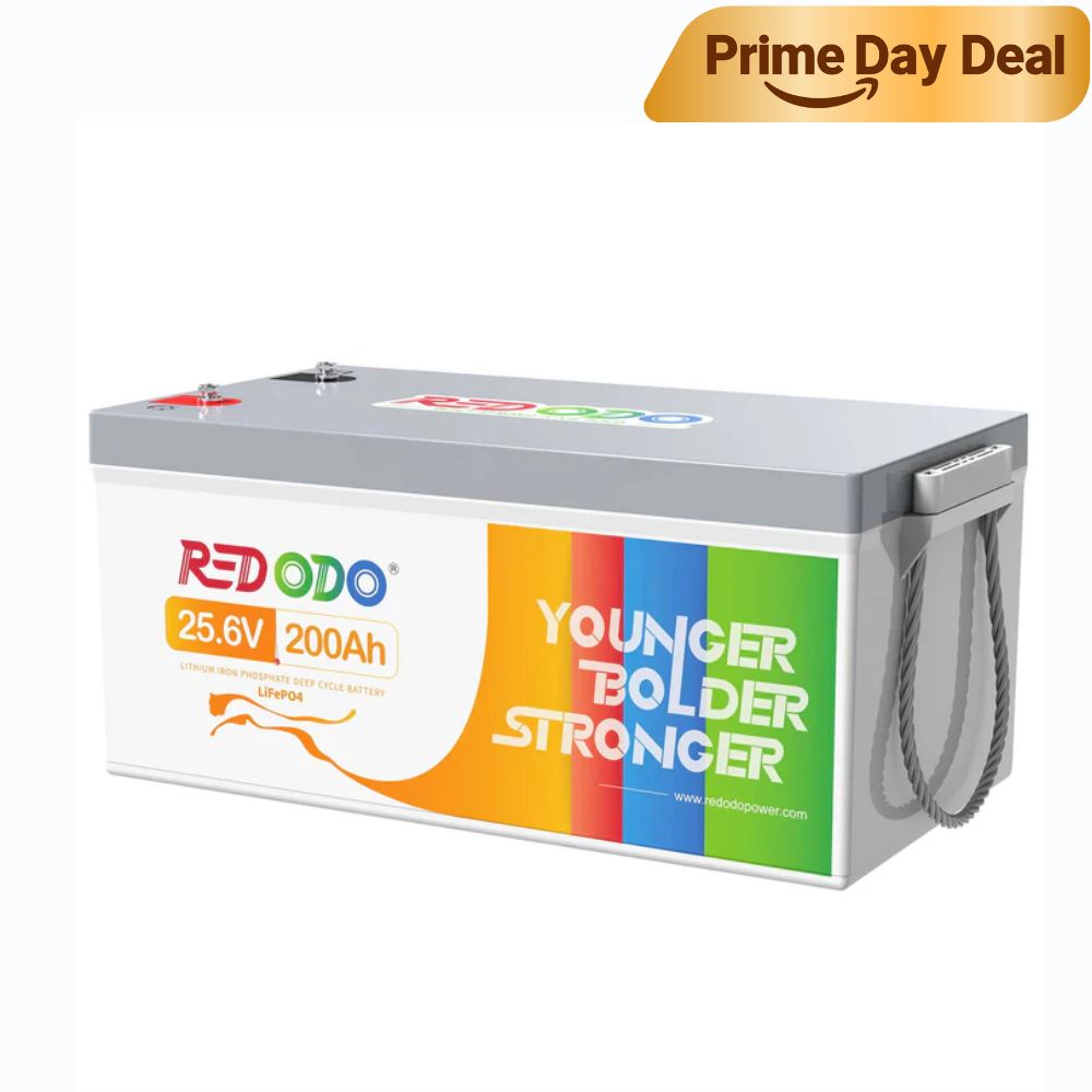 ⚡[Now $771] Redodo 24V 200Ah LiFePO4 Lithium Battery | Marine, Solar Home, Home Back up