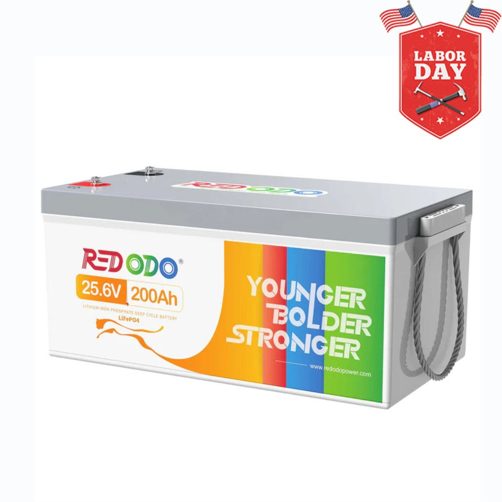 ⚡[Final $846] Redodo 24V 200Ah LiFePO4 Lithium Battery | Marine, Solar Home, Home Back up