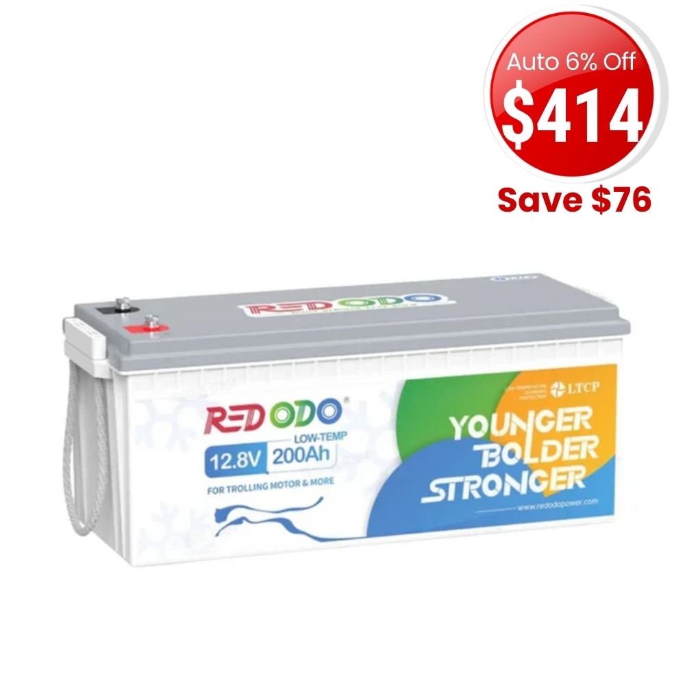 🔥【Final $414】Redodo 12V 280Ah LiFePO4 Lithium Battery | Low Temp Protection | For RV, Marine, Solar