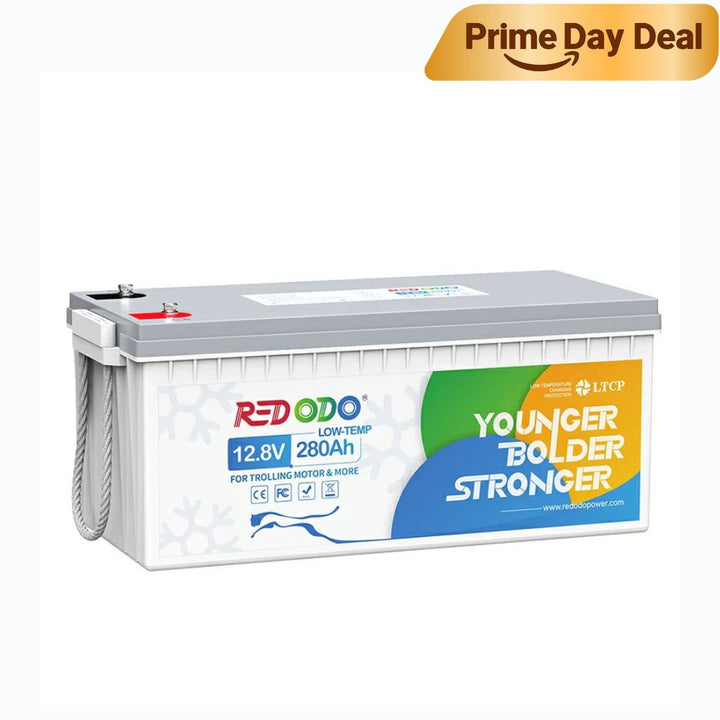 Redodo 12V 280Ah Deep Cycle Low-Temp Lithium Battery