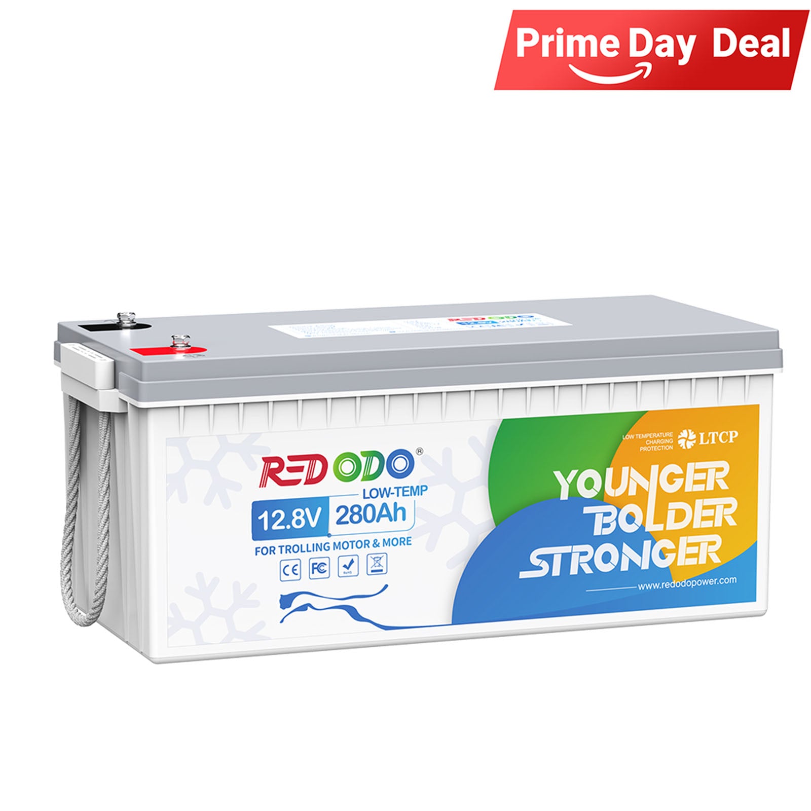 ⚡[$451 after Subscription] Redodo 12V 280Ah LiFePO4 Battery | Low Temp Protection | For RV, Marine, Solar