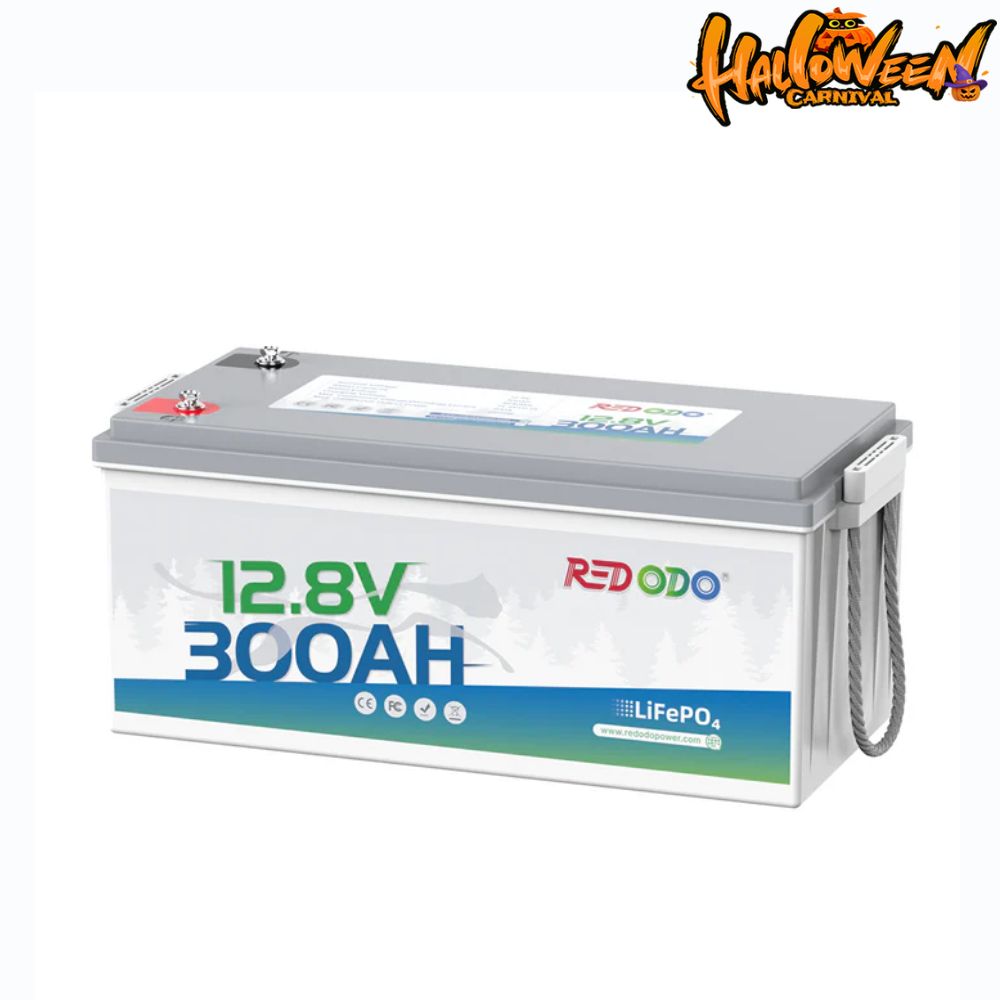 【Flash Price $437】Redodo 12V 300Ah Lithium LiFePO4 Battery | Replaces 6*12V 100Ah AGM Batteries | RV, Marine, Solar