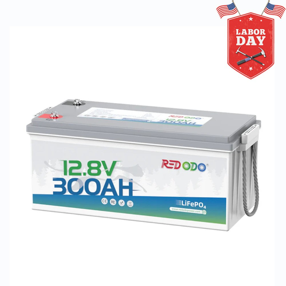 ⚡[Final $498] Redodo 12V 300Ah Lithium LiFePO4 Battery | Replaces 6*12V 100Ah AGM Batteries | RV, Marine, Solar