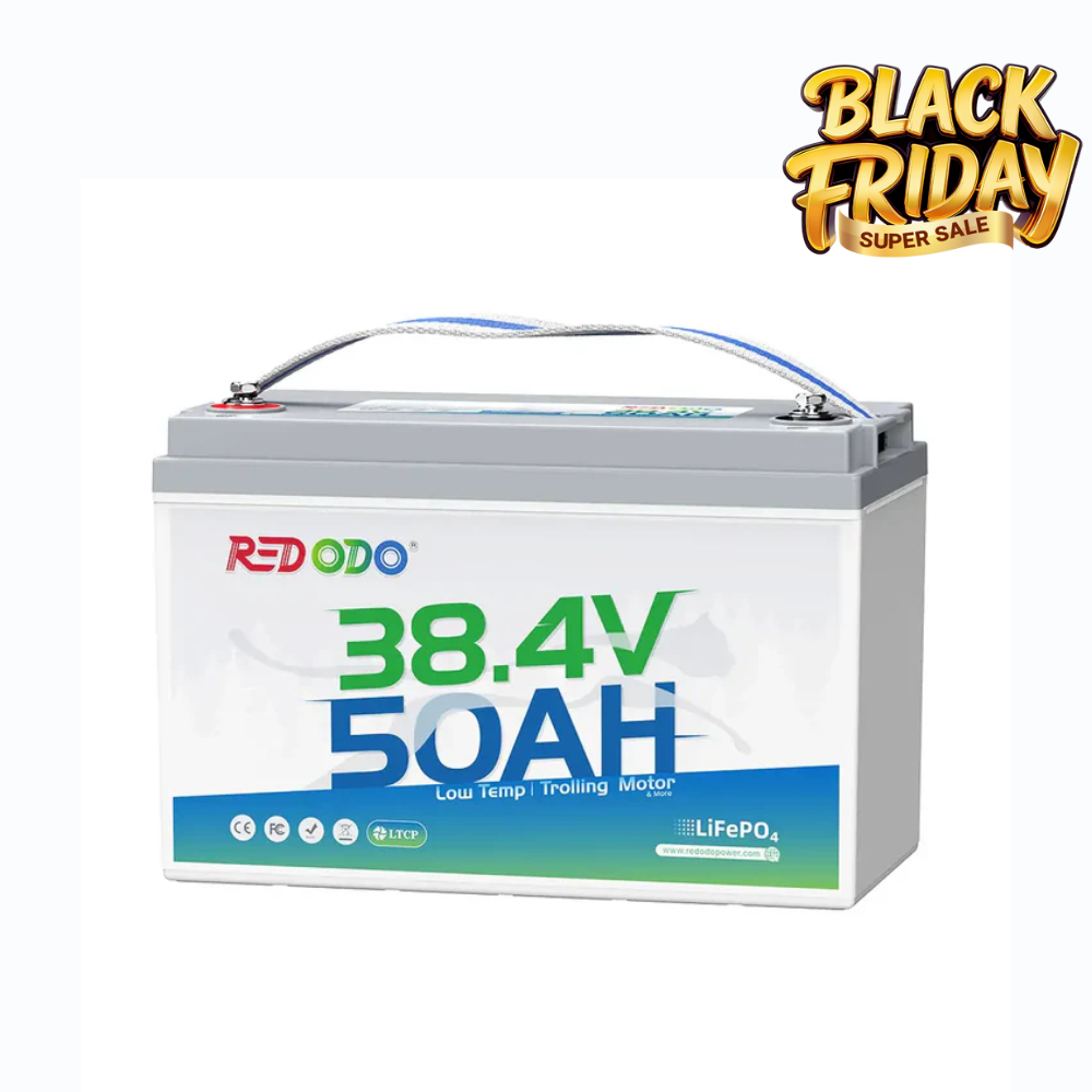 【Final $297】Redodo 36V 50Ah Lithium Trolling Motor Battery for 36V Trolling Motors with 100-120 lbs