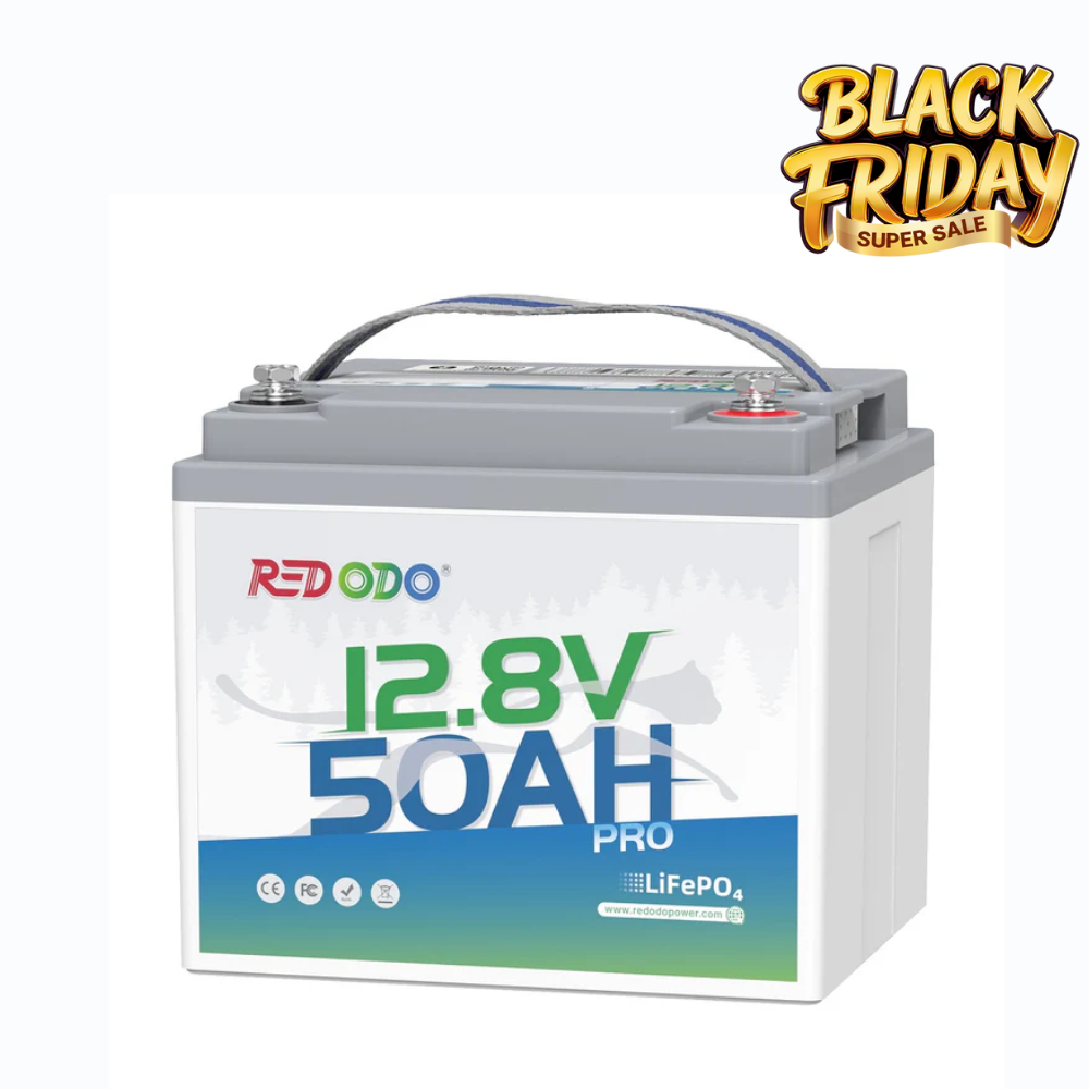 Redodo 12V 50Ah LiFePO4 lithium battery