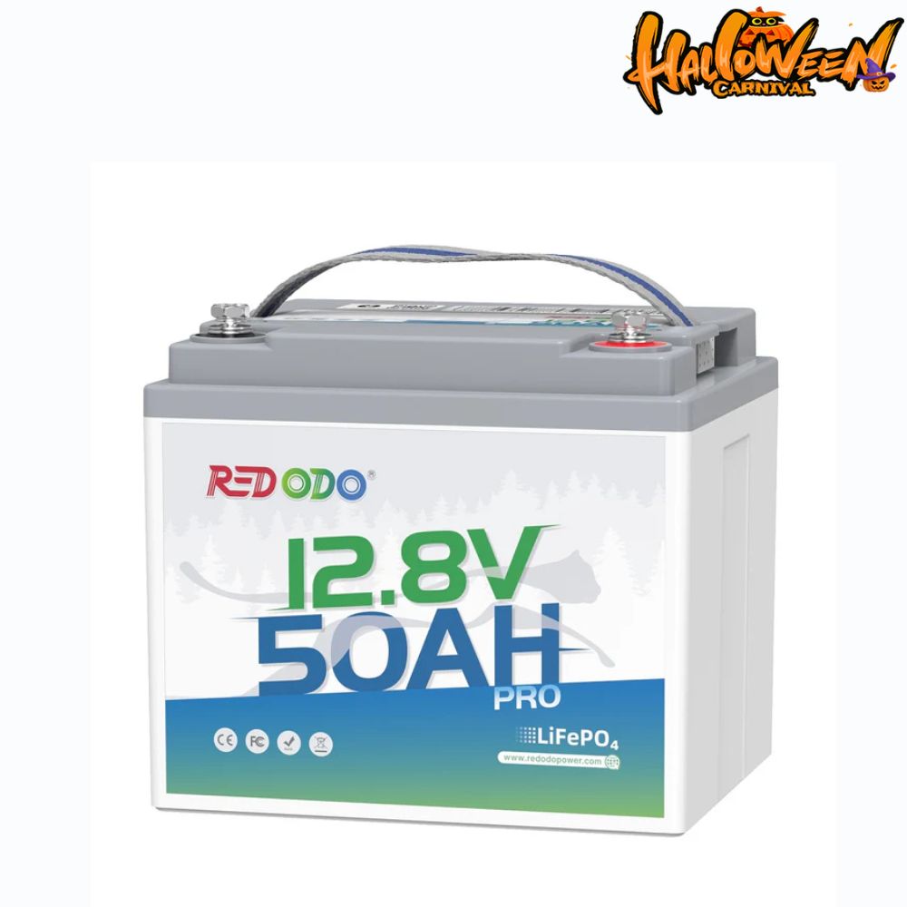 【Final $129】Redodo 12V 50Ah Lithium LiFePO4 Battery | For Portable Solar Power Stations, Camping, RV