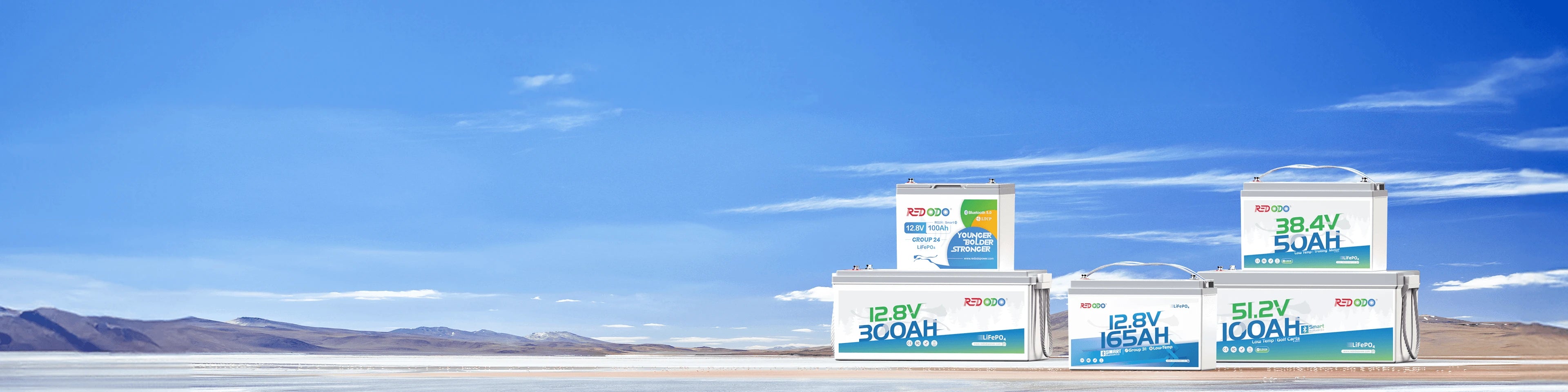 Redodo ALL LiFePO4 batteries