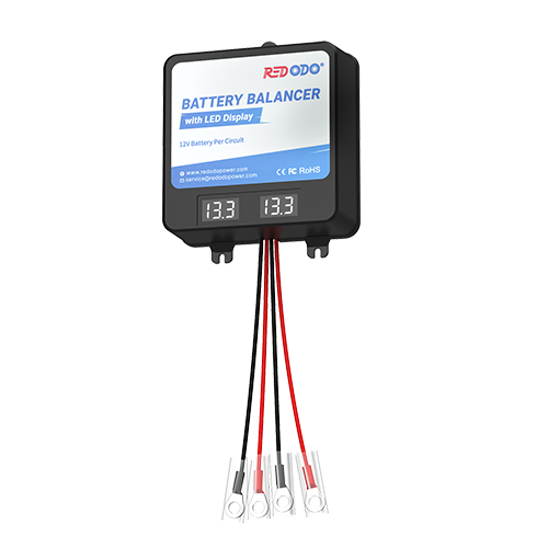 Battery Module Balancer Redodo 24V (2*12V) Battery Balancer with LED Display
