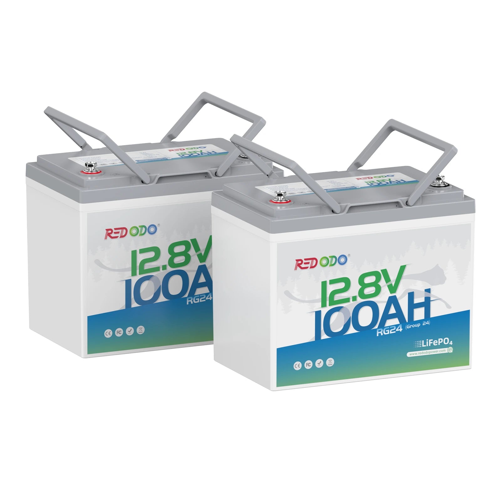 ⚡【Flash Deal $197】Redodo 12V 100Ah Group 24 Deep Cycle LiFePO4 Lithium Battery | For Home, RV, Marine