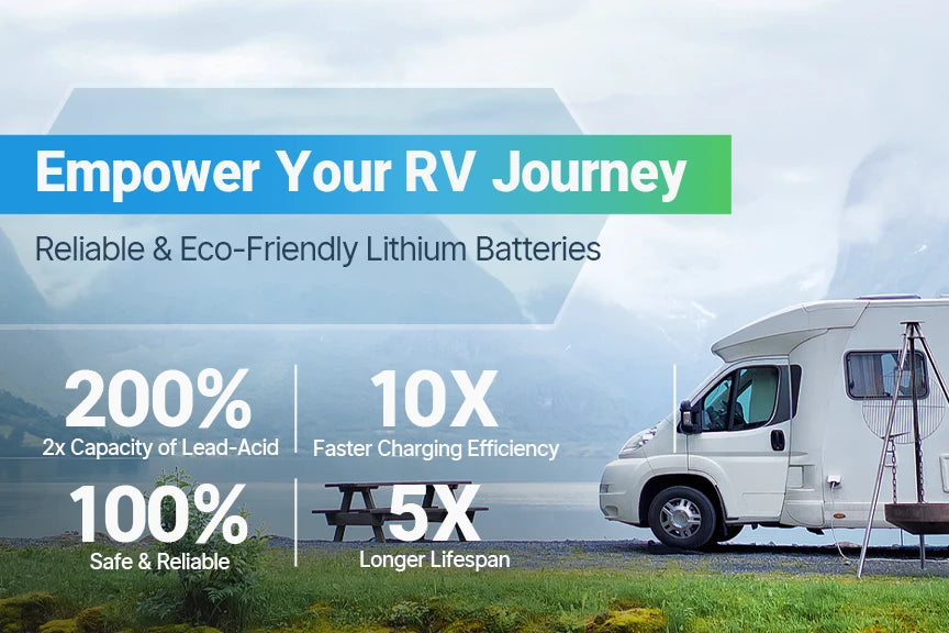 RV lithium battery conversion