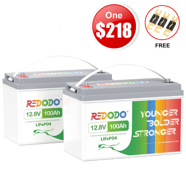 【Only $226】Redodo 12V 100Ah Lithium Battery Redodo