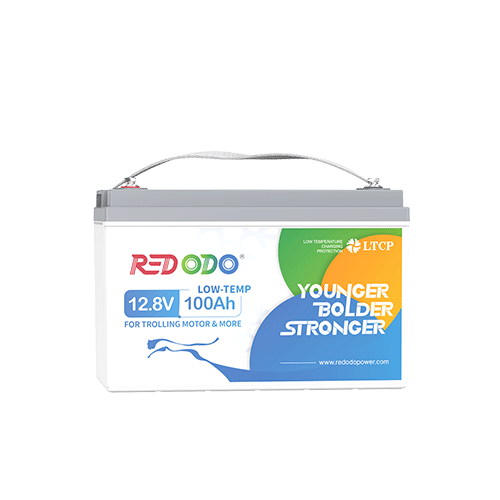 Redodo 12V 100Ah LiFePO4 Battery With Low Temp Cutoff – Perfect For Trolling Motors, RVs, And Solar Setups