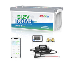 51.2V 100ah Golf Cart Battery Kit